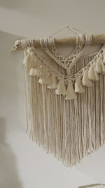 Load and play the video in the Gallery viewer,JASMALIE ~ wall macrame
