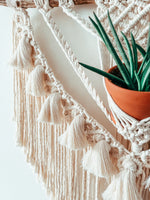 Load the image in the gallery,JASMALIE ~ wall macrame
