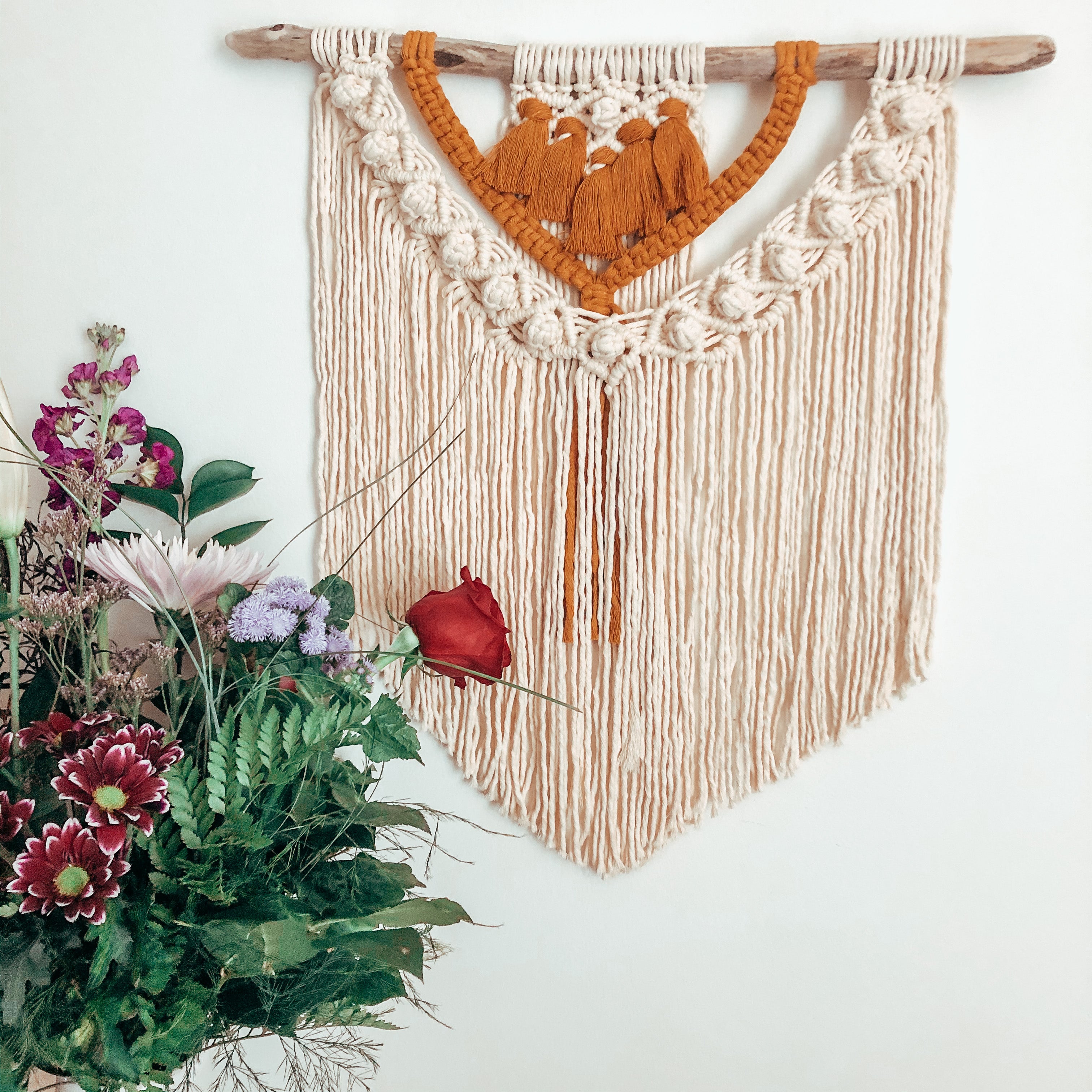 JANE ~ macramé mural