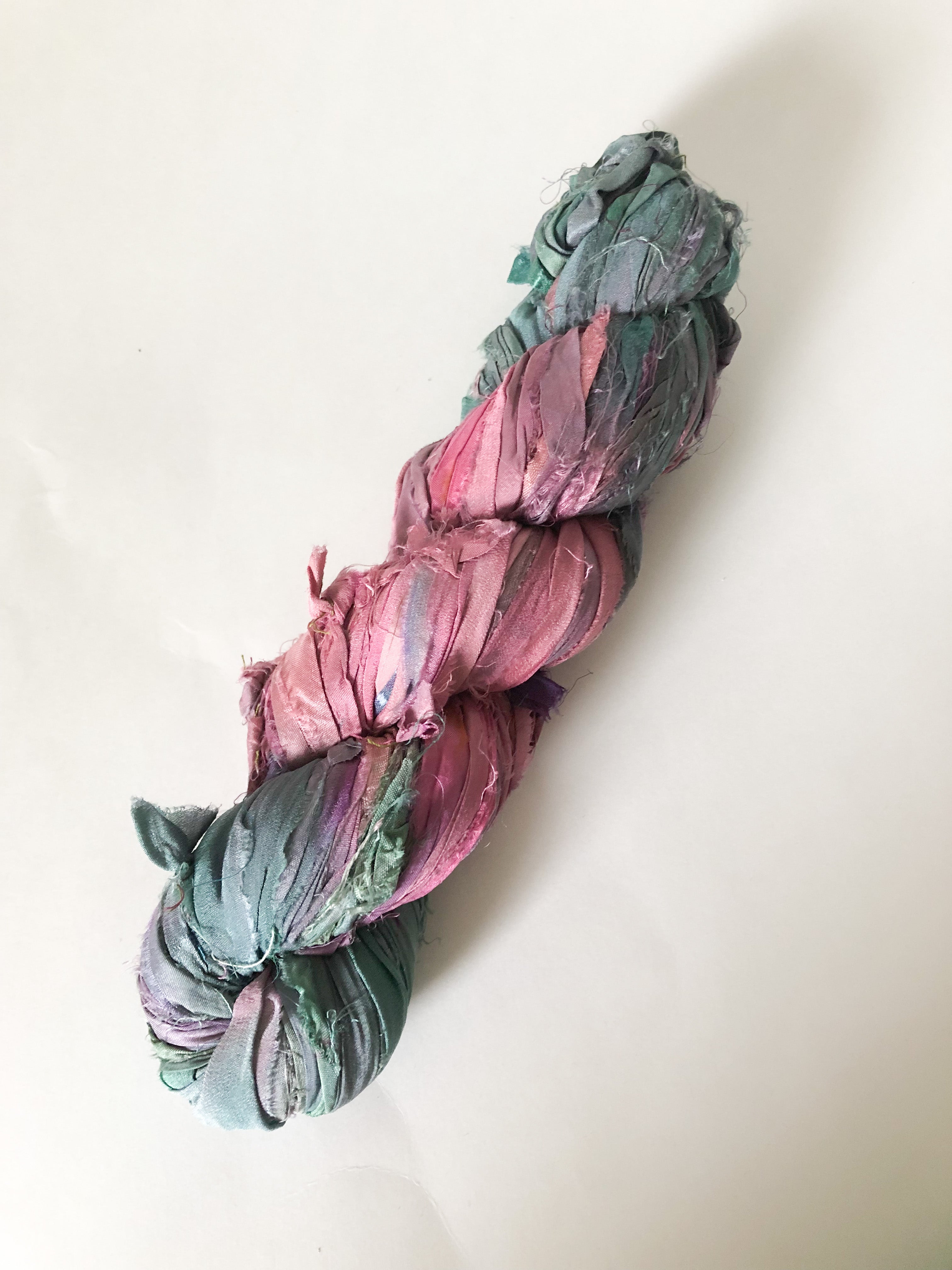 100g recycled silk ribbon