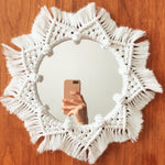 Load the image in the gallery,MIRA ~ Mirror macrame
