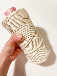 Natural ultra soft single rope roll