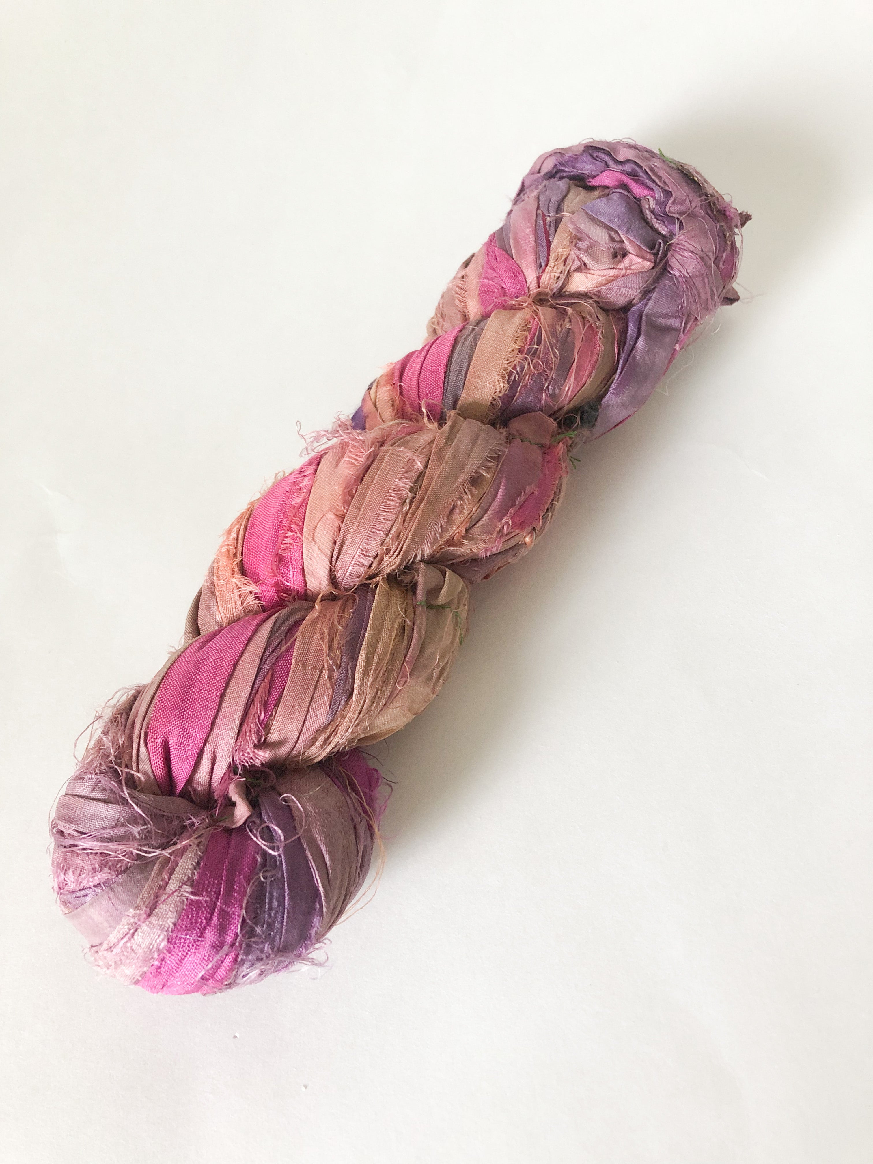 100g recycled silk ribbon