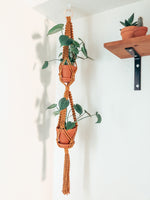 Load the image in the gallery,Dobby ~ double plant hangers
